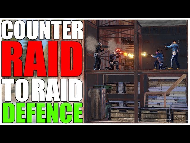 Rust - COUNTER RAID to RAID DEFENCE