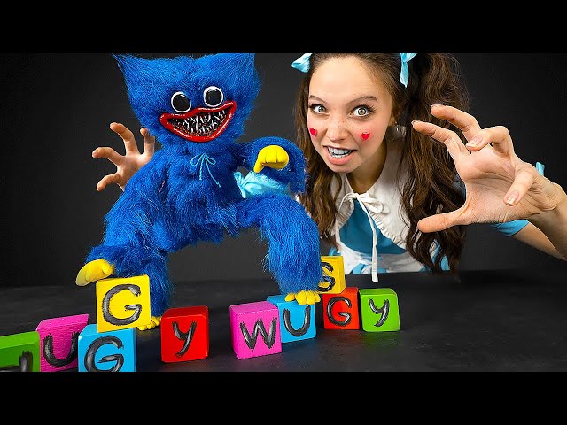 Huggy Wuggy In Real Life || Craft For Horror Games Fans!