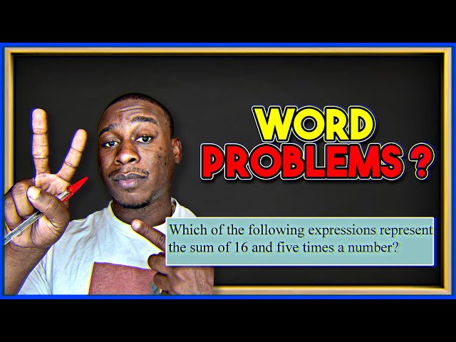 Easy Tips & Tricks to Solve Word Problems  | Math | Algebra 1 Review