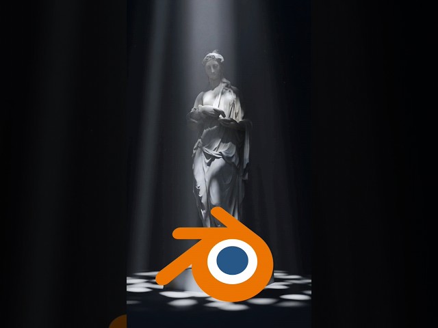 The SECRET of atmospheric LIGHTING in BLENDER - Light Assets #blender #blenderlight #lighting