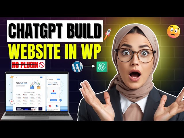 Create AI Tool Website with ChatGPT to WordPress (2025) 🌐
