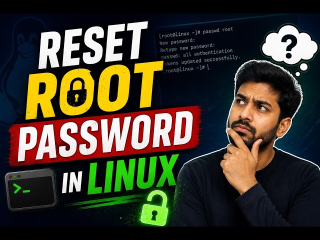 Reset root password in linux 2 ways (new way, traditional way)