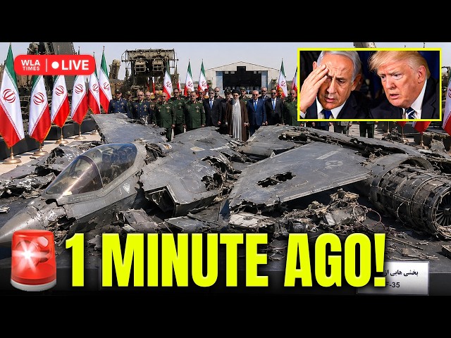 BREAKING LIVE | ISRAEL Panics as Iran Shows Hundreds Of ISRAELI-US Aircraft In VICTORY Parade