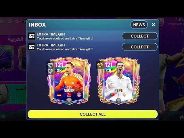 Choose between 121 Pepe or Neuer for FREE! 🎁🔥 Official news from EA right now ✅️🫶 FC Mobile 27