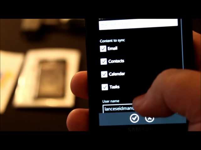 Backup your Windows Phone 7 to Hotmail in 3 Seconds