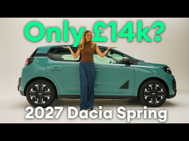 Are CHEAP EVs getting good? NEW Dacia Spring Revealed!