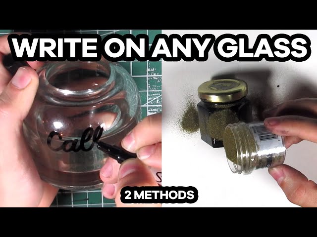 How to Make Custom Calligraphy Mugs (Crafty Gifts #1)