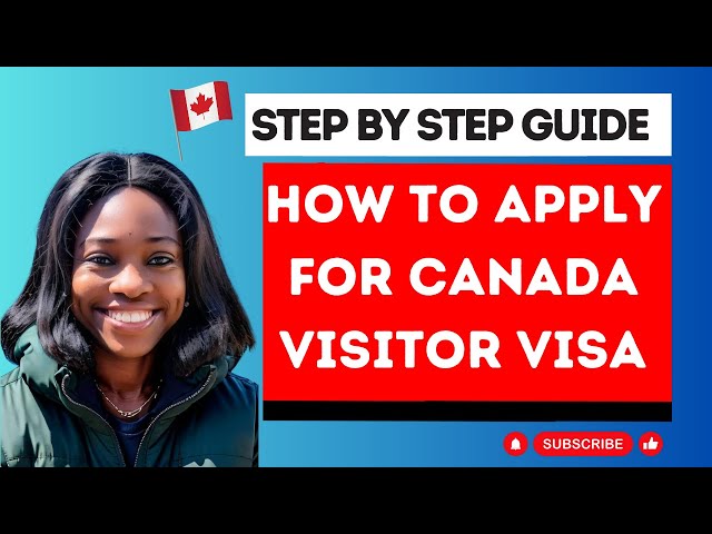 How to Apply for Canada Visitor Visa Online in 2025 | Step By Step Do It Yourself Guide