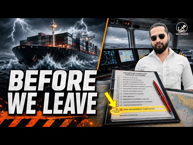 How a Ship’s Passage Plan Is Really Made | Capt Nikhil Singh | NavInsider