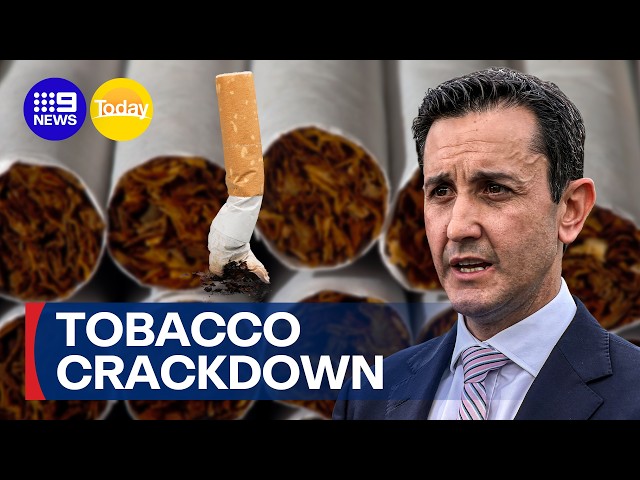Reality behind the crackdown on underworld tobacco | 9 News Australia