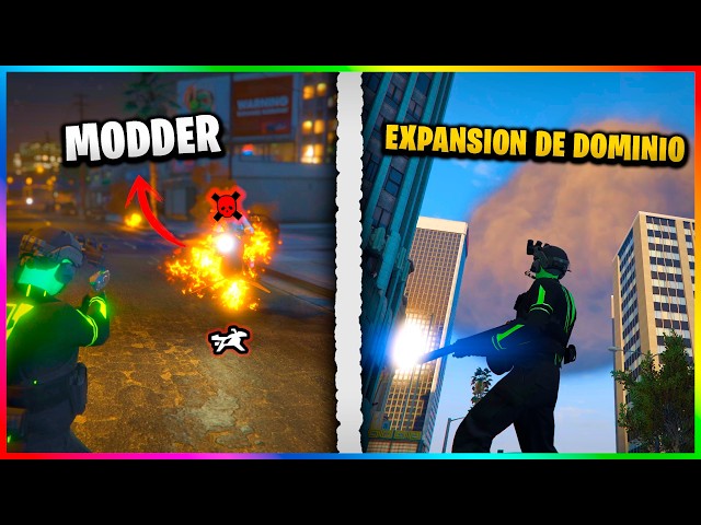 Me aventaron una EXPASIÓN DE DOMINIO EN EL GTA 5 ONLINE