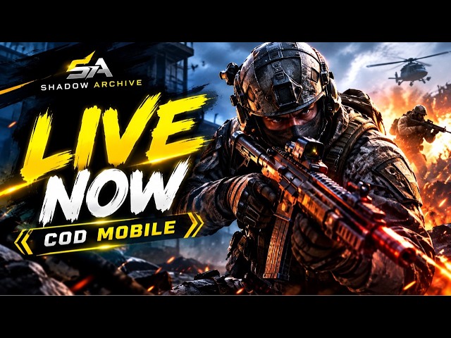 🔴 LIVE: COD MOBILE — Can I Get a W? 🔥 | Shadow Archive