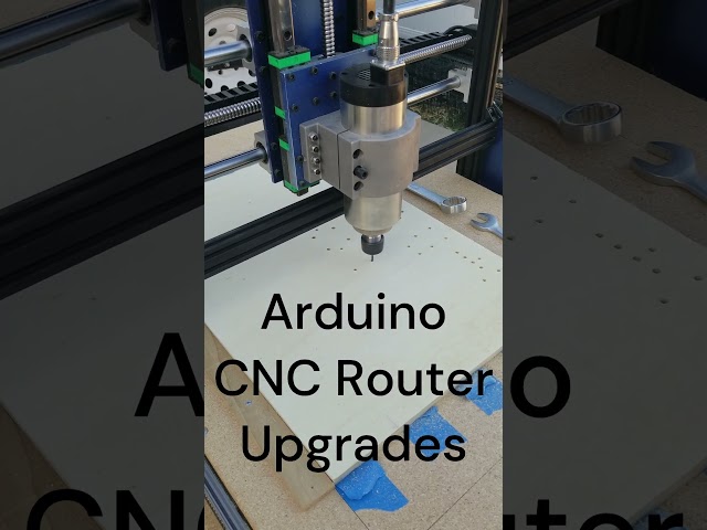 Upgrading my Arduino CNC Router #cnc #cncsoftware #woodworking