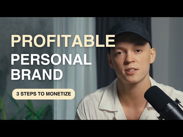 How To Launch A Profitable Personal Brand (In 3 Steps)