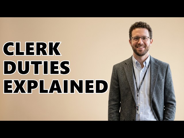 What Are The Duties And Responsibilities Of A Clerk?
