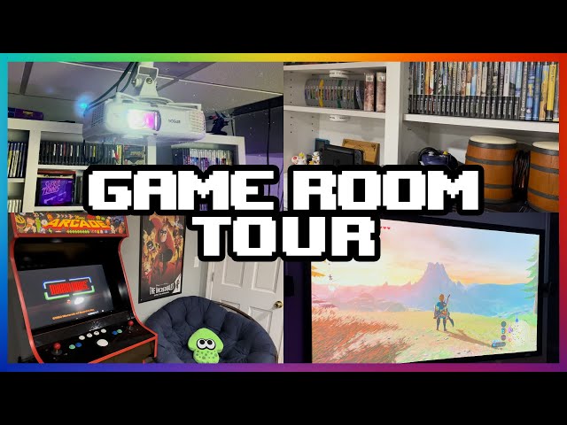 ULTIMATE GAME ROOM TOUR 2024
