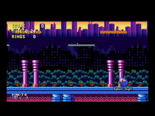Classic Sonic Simulator V13.2 - Studiopolis Zone Act 1 (By: Mjax13.)