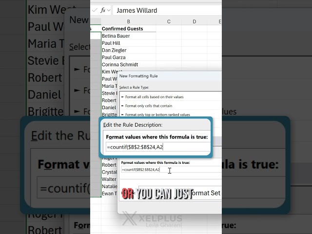 Stop Manually Comparing Lists in Excel!