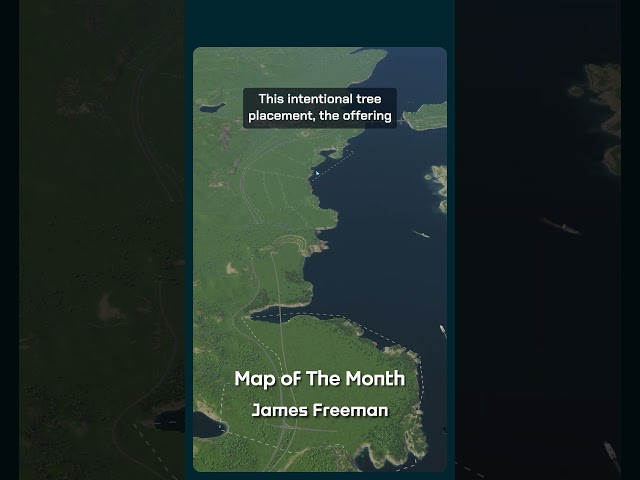 Sheerwater Strait is today's Map of the Month!