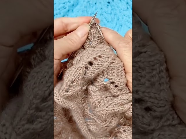Sweater Design Knitting Stitches 🧶#knitting