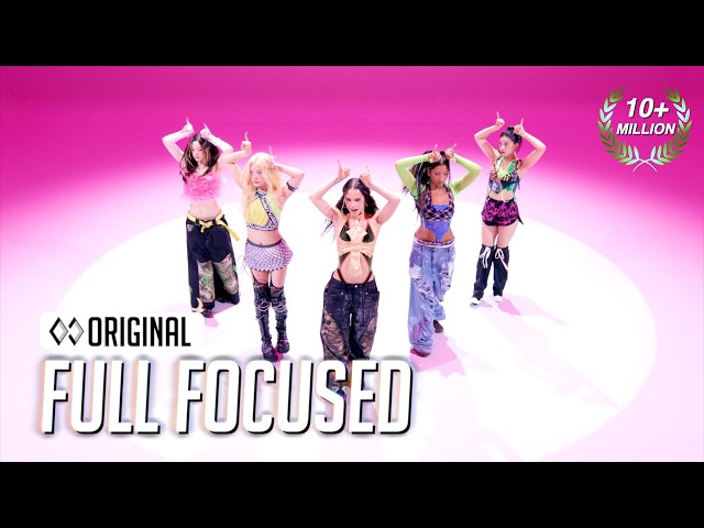 (Full Focused) KATSEYE 'PINKY UP' (4K) | STUDIO CHOOM ORIGINAL