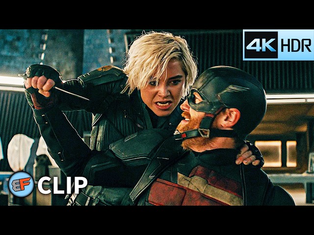 Yelena vs US Agent vs Taskmaster vs Ghost - "I'm Bob" Scene | Thunderbolts (2025) 4K HDR Movie Clip