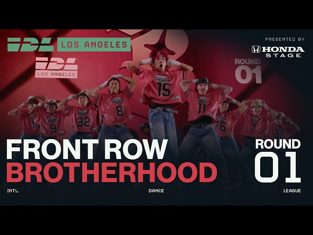 Brotherhood Round 1 Front Row | IDL 2026 Los Angeles Series | Presented by Honda Stage