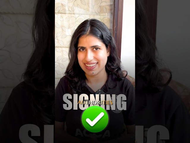 Who can actually sign an audit report? #AccountingTips #ACCA