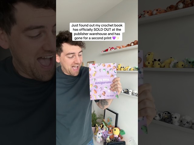 My crochet book SOLD OUT?! 🤯
