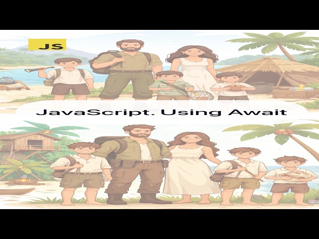 JavaScript. Using Await