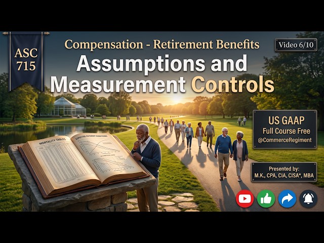ASC 715: Assumptions and Measurement Controls | US GAAP Course (Video 6/10)
