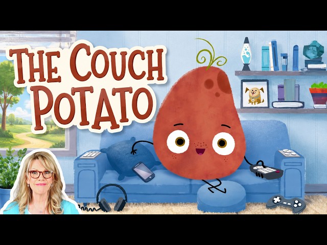 THE COUCH POTATO 🥔 | A Funny Kids Read Aloud About Getting Outside