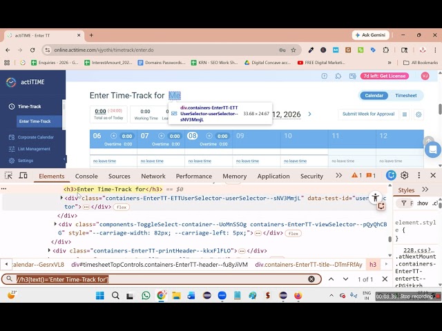 Checkpoint - Text, URL and element checkpoints