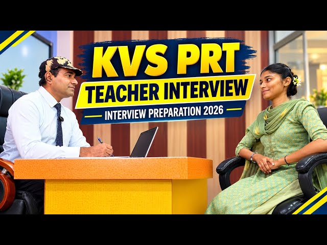 KVS PRT Mock Interview 2026 | Poem Demo Teaching | kvs Primary Teacher Interview Preparation 