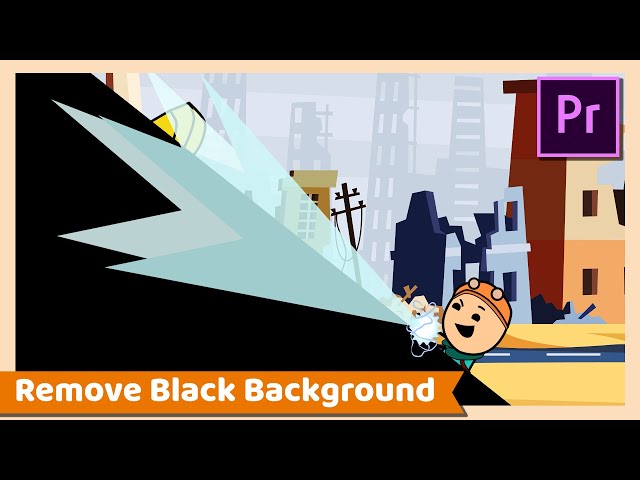 How to remove Black background from Video or footage ( Adobe Premiere Pro CC Tutorial )