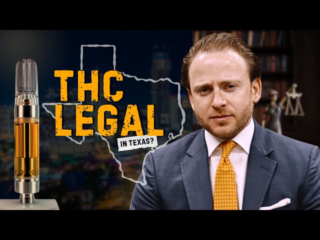 THC is LEGAL in TEXAS?! Here's The Loophole (Houston Defense Attorney Explains)