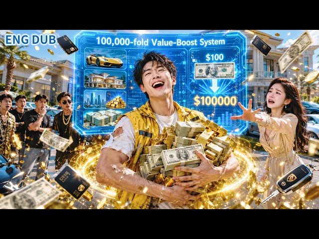 💥Dumped and broke, he unlocks a 100,000x boost system, turns $100 into millions, and gets rich!