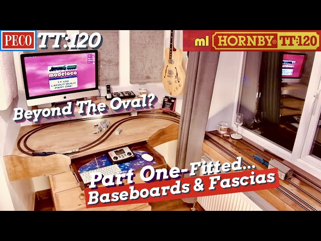 Hornby Model Railways & Peco Beyond The Oval TT:120 Fitted Baseboards & Fascias Build Part 1 | ml11