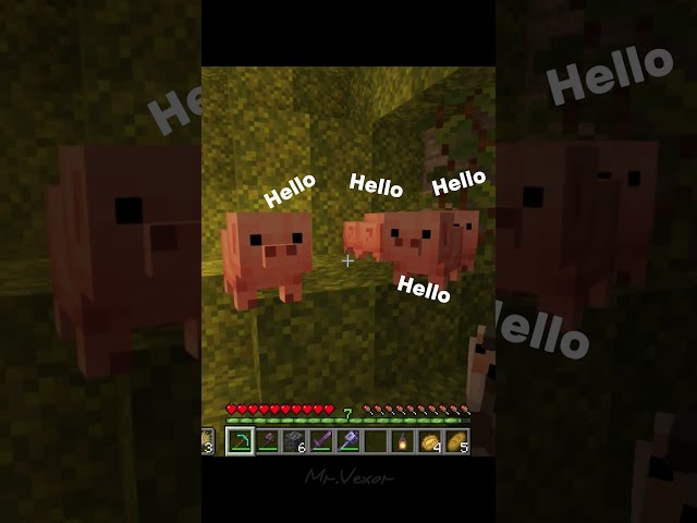 New baby Mobs are so cute  #minecraft #memes#evil