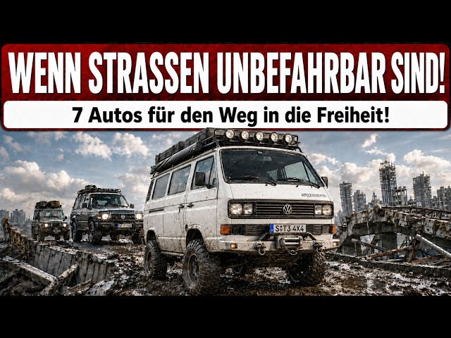 ROBUST & ANALOG! 7 legendary off-roaders that will get you through ANY collapse!