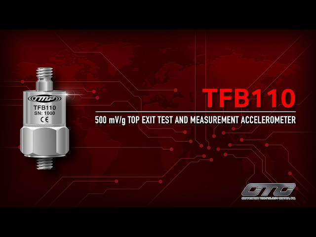 TFB110 Test and Measurement Accelerometer | CTC