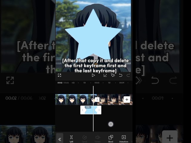 Tutorial on star transition on capcut ❤️ #anime #demonslayer #edit #editing #tutorial #capcut