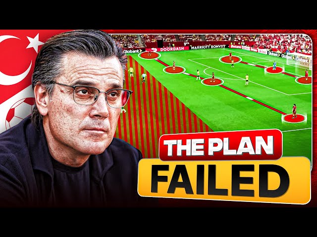 Why Montella’s 2-4-2-2 Left Turkey Too Exposed | World Cup Analysis