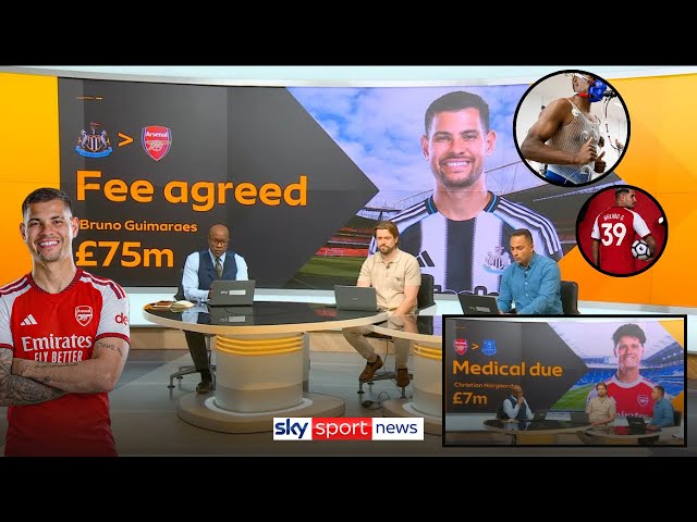 OFFICIAL🚨BRUNO GUIMARÃES DEAL COMPLETE & MEDICALS DONE🔥VINICIUS JR UPDATE! NORGAARD OUT!