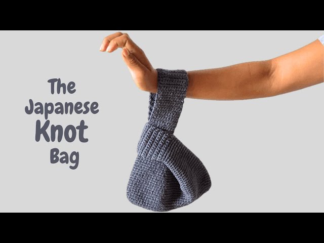 Japanese Knot Bag Crochet Tutorial. Viral TikTok Mosu Bag You Want To Have