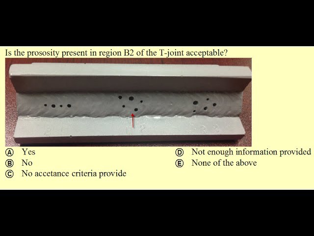 CWI 18 -  Part B Replica Weld Samples and Example Of Questions SWR-1 5 PIECE SET REPLICA WELDING SET