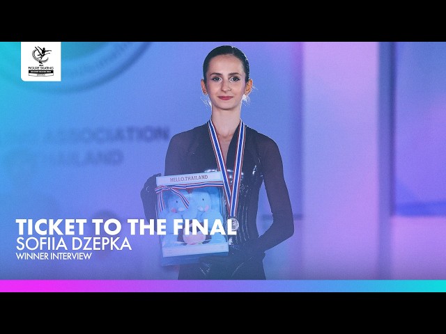 Unlocking gold with Quads | Sofiia Dzepka (AIN2) | Women Winner Interview | Bangkok 2026