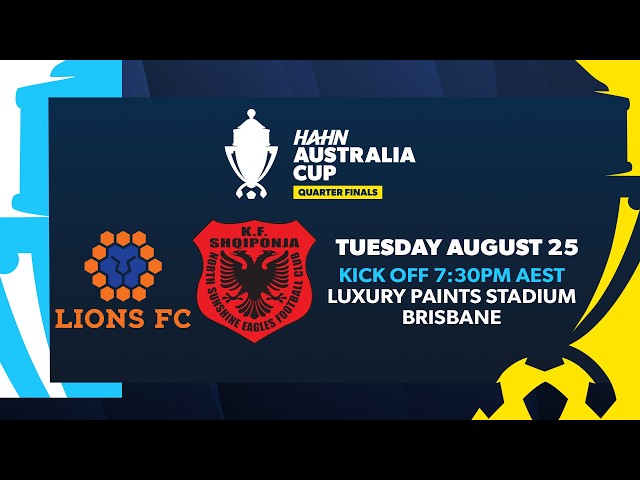 Lions v North Sunshine Eagles | Hahn Australia Cup Quarter Finals