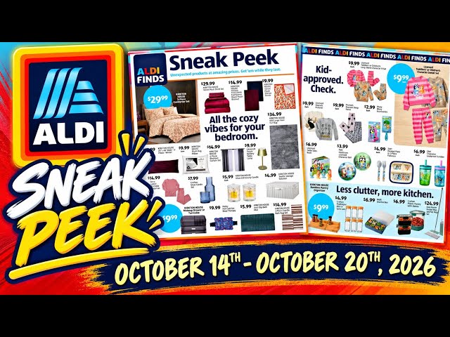 ALDI AD SNEAK PEEK 10/14/2026 - 10/20/2026