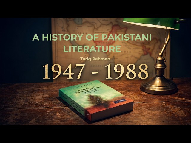 History of Pakistani Literature by Tariq Rehman (Introduction)
